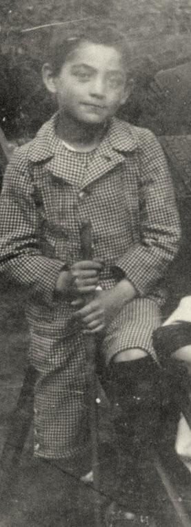Stasiek, ok. 1912. Ze zbiorów rodziny Fishautów.