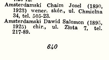 Rocznik Lekarski Rzeczypospolitej Polskiej 1938.
