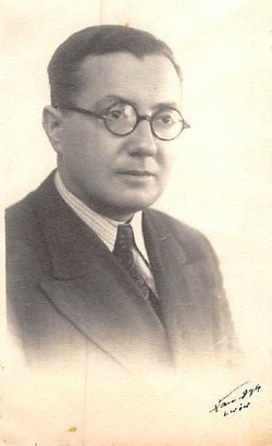 Mosze Jacob. Fotografia z okresu lwowskiego 1940 r. Ze zbiorów rodziny Jacobów.