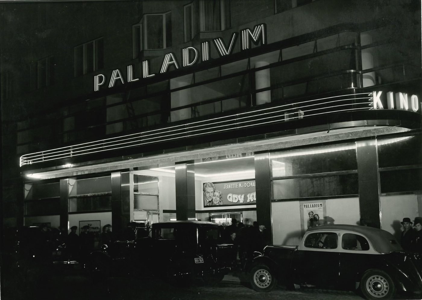 Kino Palladium na Złotej 7/9, Warszawa 1937
